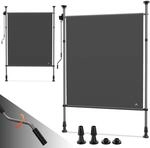 Strattore Ausziehbare Klemmmarkise / Senkrechtmarkise h&ouml;henverstellbar 150 x 310 cm