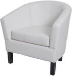 Lounge-Sessel MCW-O17, Sessel Clubsessel Cocktailsessel, MVG-zertifiziert Kunstleder