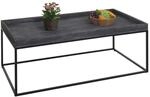 Couchtisch MCW-K71, Kaffeetisch Beistelltisch Tisch, Holz massiv Metall 46x110x60cm ~