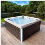 TroniTechnik&reg; Outdoor Whirlpool Spa TORCELLO 210cm x 210cm mit Heizung,