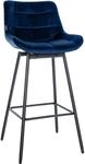 CLP Barhocker mit Lehne Weston, Barstuhl drehbar 180&deg; Schwenkfunktion, Sitz