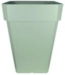RIVIERA Quadratischer Blumenkasten RIVIERA SOLEILLA &ndash; Kunststoff &ndash; H&ouml;he 53 cm