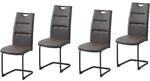 HTI-Living Schwingstuhl DannyP PU Braun