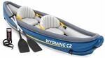 INTEX 68389N Kajak Wyoming C2 2-Personen Schlauchboot 302x89x53cm inkl. Paddel
