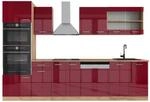 Vicco K&uuml;chenzeile K&uuml;chenblock Einbauk&uuml;che R-Line 300cm Mikrowellenumbauschrank