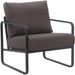 CLP Lounger Manea I Relaxsessel Kunstleder Oder Stoff Bezug I Mit Stabilem