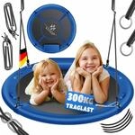 KESSER&reg; Nestschaukel Tellerschaukel H&auml;ngeschaukel Rundschaukel Schaukel verstellbar