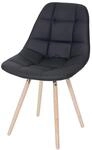 Esszimmerstuhl MCW-A60 II, Stuhl K&uuml;chenstuhl, Retro 50er Jahre Design ~ Kunstleder