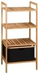 KESPER Regal mit Korb, Bambus, FSC