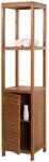 Teak-Regal MCW-M84, Badschrank Badregal Badezimmer, hochwertiges B-Grade-Teak
