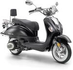 LuXXon Motorroller Cruiser - Retro City Roller Vintage mit 125 ccm - 7,1 PS...