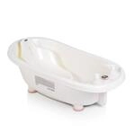 Baby Badewanne Set Bubble, Thermometer, Sitz, Duschgel- und Shampoospender rosa