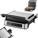 Steinborg Kontaktgrill 2000W mit Touch Display 180&deg; aufklappbar