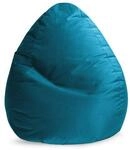 Sitzsack Marla XXL - 300 Liter in Samt-Optik Petrol