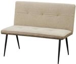 HTI-Living 2-Sitzer Bank Antikbraun/Taupe Joschka