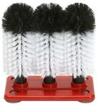 Gl&auml;sersp&uuml;lb&uuml;rste, Gl&auml;sersp&uuml;lb&uuml;rstengarnitur Profis - GR-1 - 3 x 18 cm