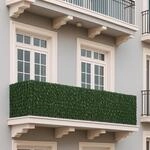 Balkonsichtschutz MCW-O92, Sichtschutz Windschutz Verkleidung f&uuml;r Balkon Terrasse