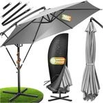 KESSER&reg; Alu Ampelschirm Sonnenschirm + Abdeckung &Oslash;300 cm / &Oslash;350 cm mit