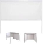 Seitenwand f&uuml;r Pergola MCW-P65, Pavillon Rollo Ersatzseitenwand, Sichtschutz