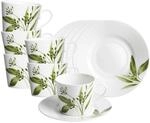Ritzenhoff & Breker Kaffeetassen mit Untertassen Evora 200 ml 6er Set