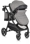 Moni Kinderwagen 2 in 1 Tokyo 22 kg umbaubar Wickeltasche Sto&szlig;d&auml;mpfer...