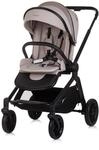 Chipolino Kombikinderwagen Magnum 3 in 1 Babywanne Sportsitz i-Size Babyschale beige
