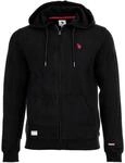 Diagonal Fleece Carbon Finish Sweatjacke Herren Sweatjacke