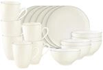 Seltmann Weiden Fr&uuml;hst&uuml;cksservice Savona Grey Line 18er Set