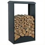 Brennholzlager MCW-P77, Kamin-/Feuerholzregal Holzlager Holzunterstand Outdoor Metall