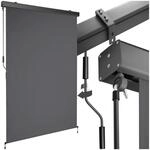 tectake&reg; Senkrechtmarkise, verschiedene Gr&ouml;&szlig;en, pulverbeschichtetes