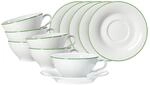 Ritzenhoff & Breker Teetassen mit Untertassen Ostfriese 100 ml 6er Set