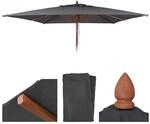 Ersatz-Bezug f&uuml;r Gastronomie Holz-Sonnenschirm MCW-C57b, Sonnenschirmbezug, eckig