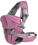 Babytrage Carry go 2 in 1 Bauch- und H&uuml;fttrage von 3 Monaten bis 1 Jahr pink