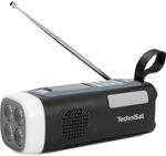TechniSat Viola Kurbelradio &ndash; Notfallradio mit Solar & Kurbel, 4500 mAh Akku, UKW,