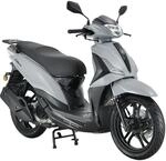 Alpha Motors Motorroller Libero 125 ccm 90 km/h EURO 5+ 16-Zoll grau-schwarz