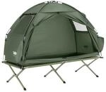 SoBuy Campingzelt mit 1 T&uuml;r Gr&uuml;n Funktional