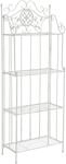 CLP Pflanzenregal Metall klappbar Flora, Blumenregal 4 Ebenen, Standregal im