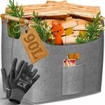 KESSER&reg; Brennholzkorb Kaminholztasche extra dicker Filz Feuerholzkorb...