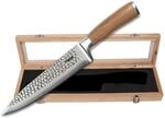 STONELINE&reg; Hammerschlag Kochmesser 34 cm, aus Damaszenerstahl