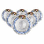 Seltmann Weiden Eierbecher mit Ablage Compact Bayern &oslash; 12,5 cm 6er Set