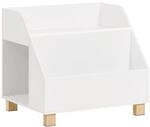 SoBuy Kinderregal mit 3 F&auml;chern Wei&szlig; 60x48x53cm Modern