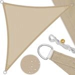 KESSER&reg; Sonnensegel Sonnenschutz Windschutz HDPE Gewebe wasserabweisend &