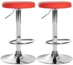 CLP 2er Set Barhocker Ponte Kunstleder I Drehbarer Thekenhocker I...