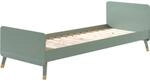 Vipack BILLY - Einzelbett 90 x 200 cm, mit Lattenrost, lackiert Olive Gr&uuml;n