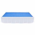 Happy People Solarplane Rechteckig Framepool Stahlrahmenpool 549 x 274cm Pool Solar