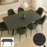 Esszimmertisch MCW-O59, Esstisch Ausziehtisch, Sinterstein Metall ausziehbar