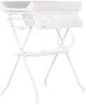 Chipolino Babywanne Wickeltisch 2 in 1 Aqua Zubeh&ouml;rfach klappbar St&auml;nder Stopfen