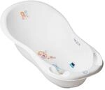 Chipolino Babybadewanne Marea Prinzessin 102 cm, Thermometer, Ablagef&auml;cher wei&szlig;