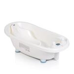 Baby Badewanne Set Bubble, Thermometer, Sitz, Duschgel- und Shampoospender blau