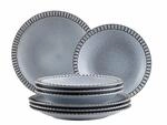 M&auml;ser Teller Set, Steinzeug Ida